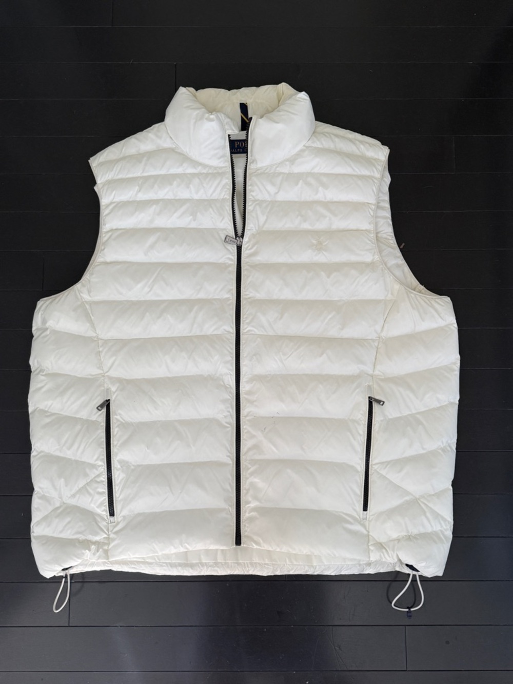 Polo by Ralph Lauren Men's White Quilted Puffer Vest